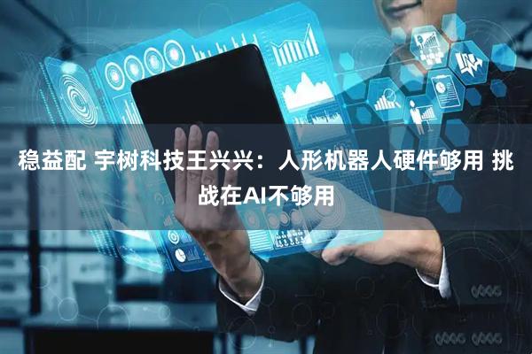 稳益配 宇树科技王兴兴：人形机器人硬件够用 挑战在AI不够用