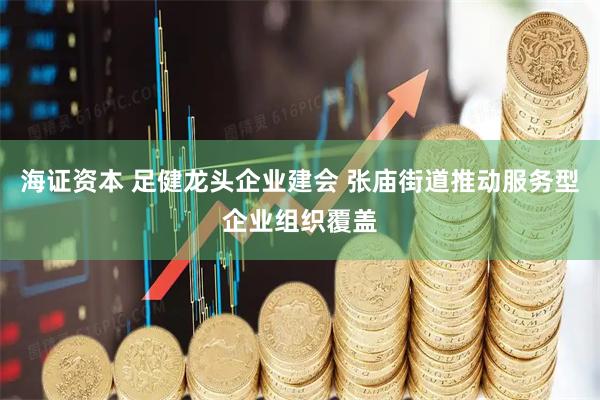 海证资本 足健龙头企业建会 张庙街道推动服务型企业组织覆盖